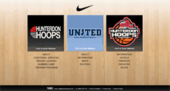 Desktop Screenshot of hunterdonhoops.com